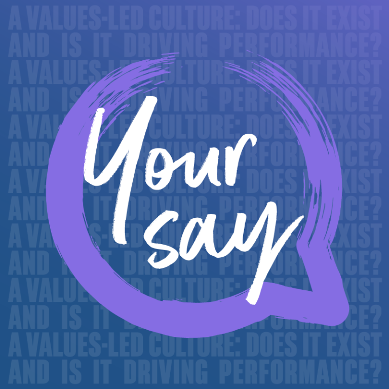 A values-led culture: does it exist and is it driving performance?